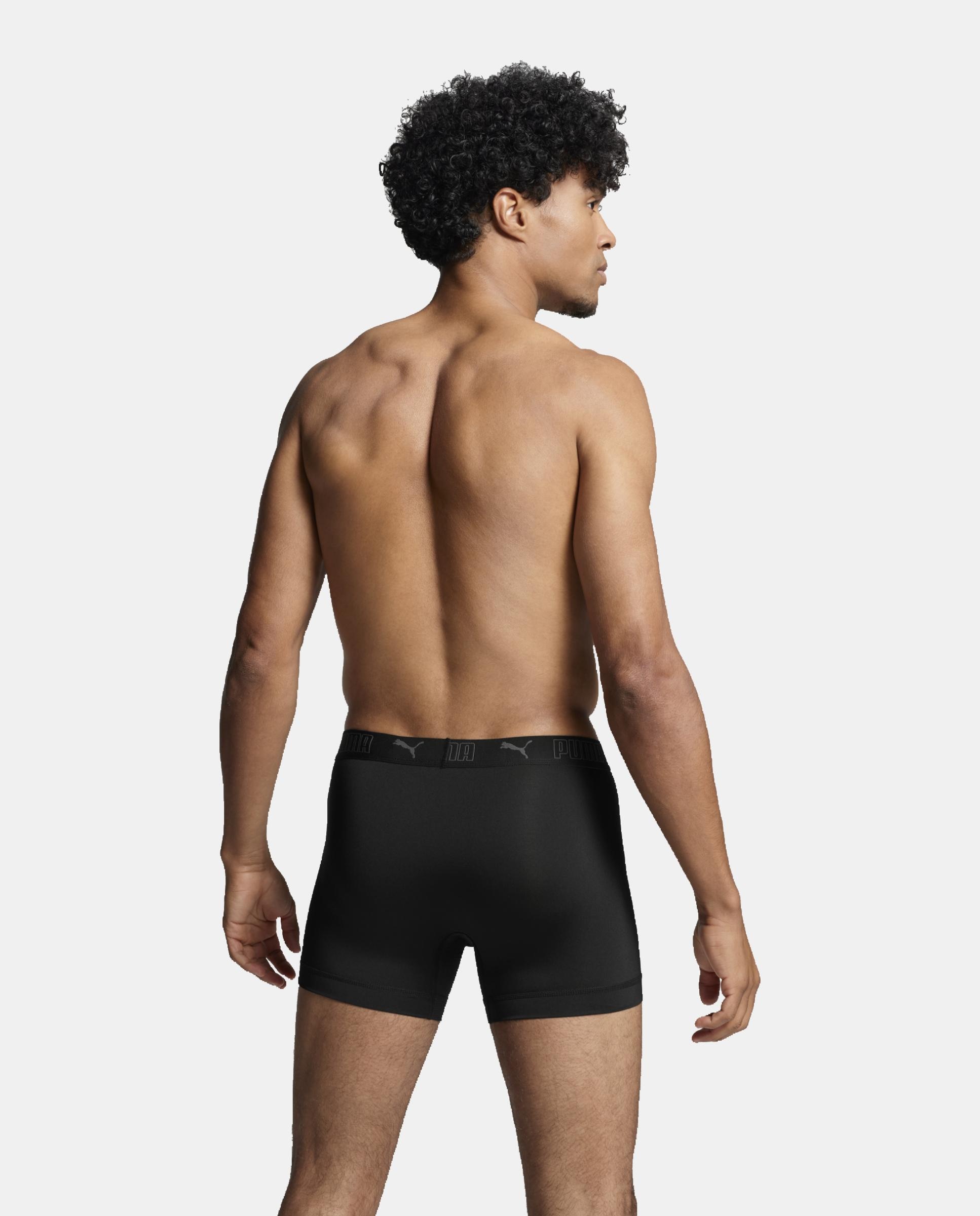 Bóxer de hombre Sport Microfibra (pack de 2) PUMA - Negro Negro-2