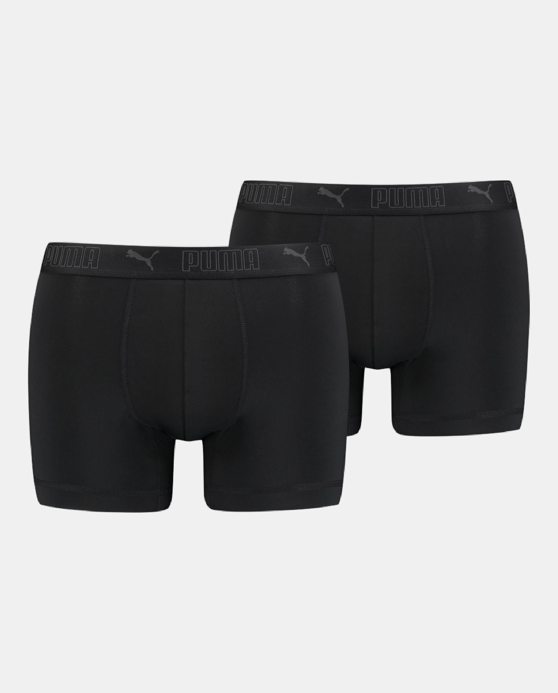 Bóxer de hombre Sport Microfibra (pack de 2) PUMA - Negro Negro-4