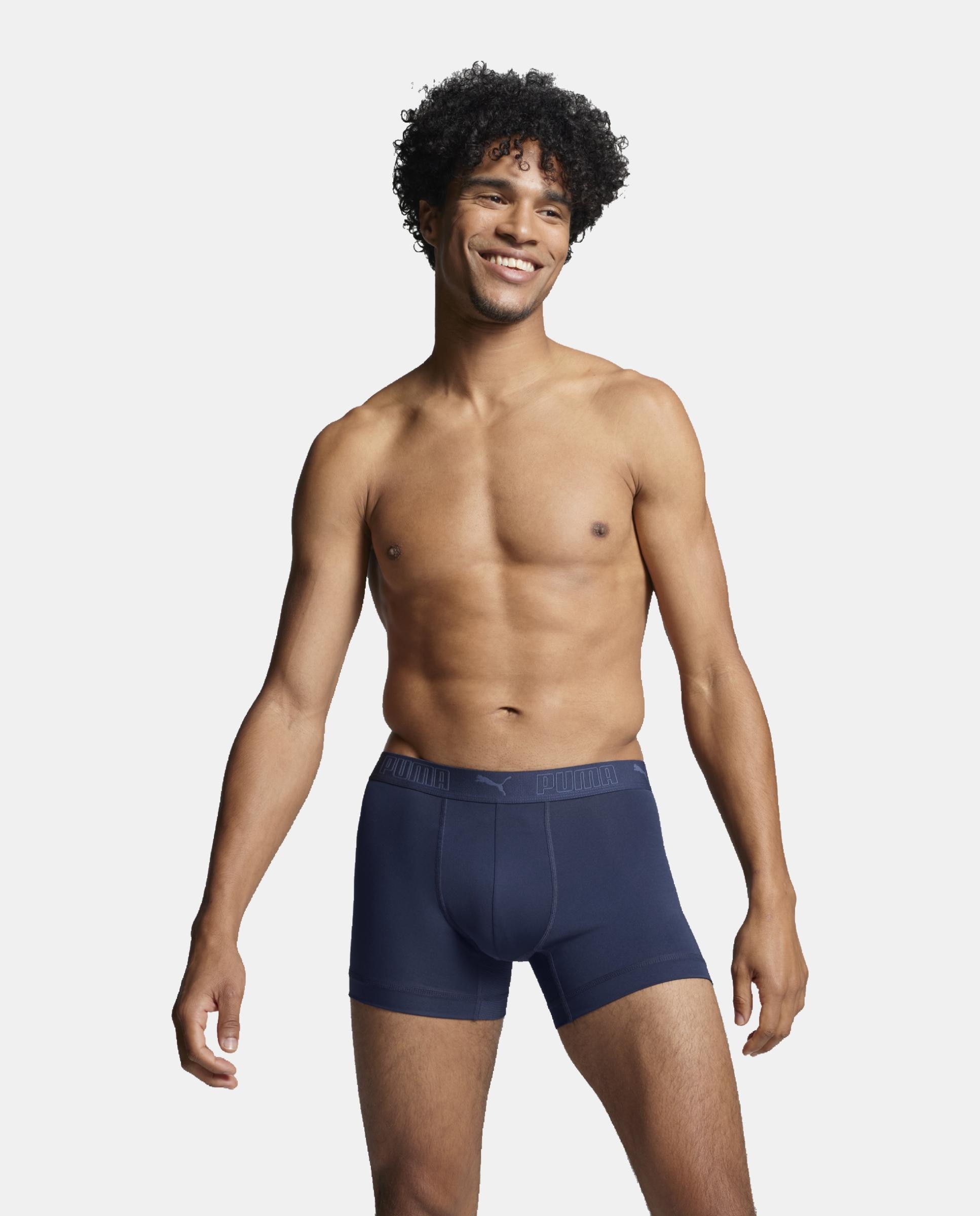 Bóxer de hombre Sport Microfibra (pack de 2) PUMA - Azules Azules-2