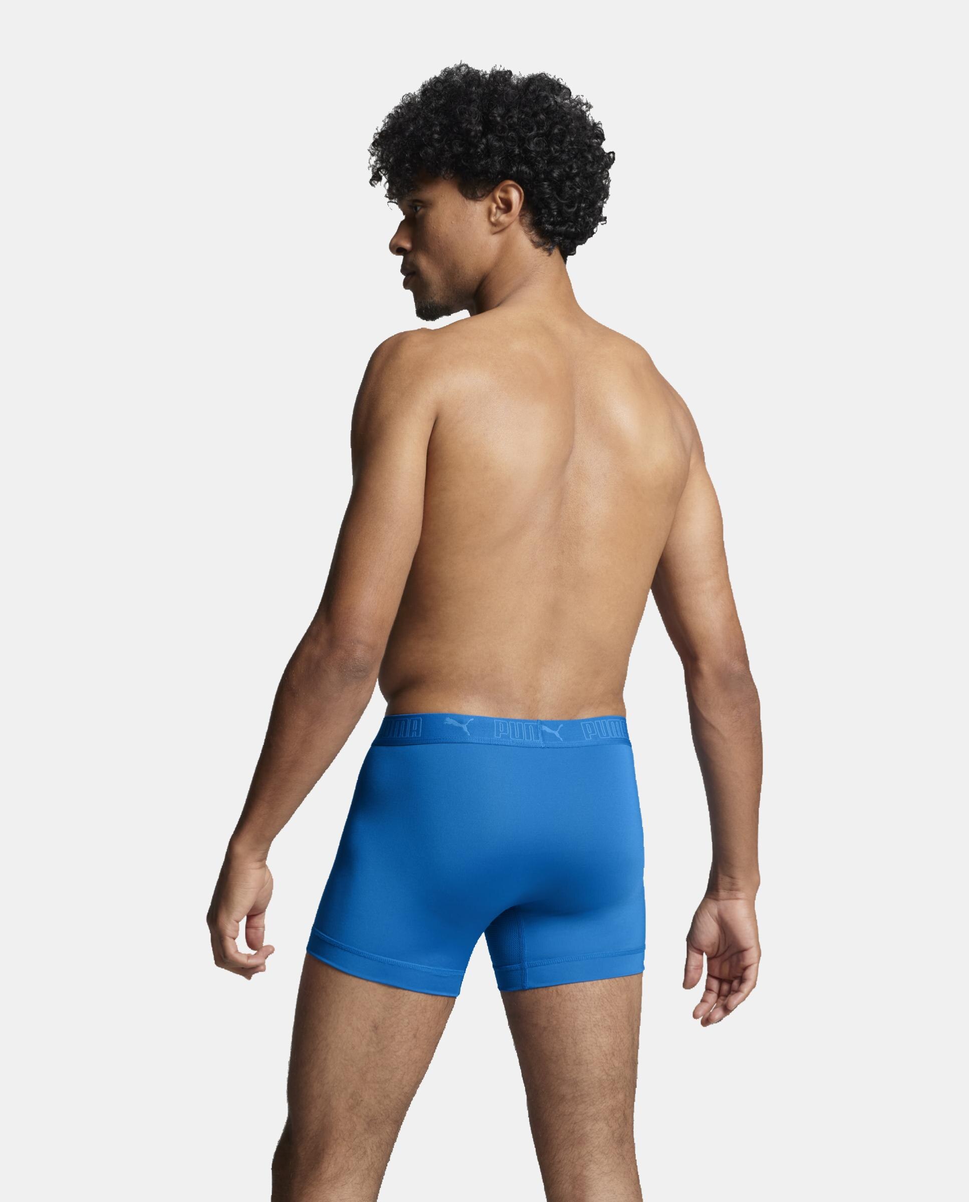 Bóxer de hombre Sport Microfibra (pack de 2) PUMA - Azules Azules-3