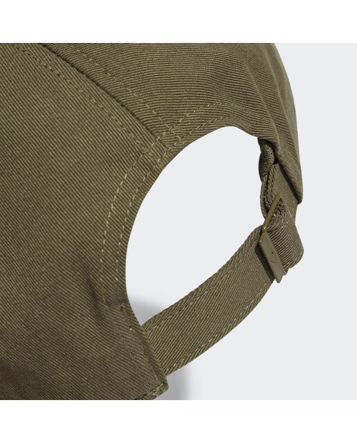 Boné Cotton Twill Baseball 3 Faixas Verde-4