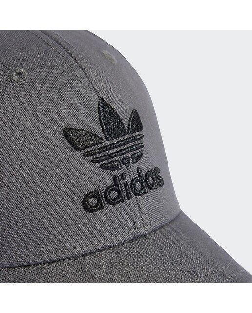 Boné de Basebol Trefoil adidas Originals Cinzento-4