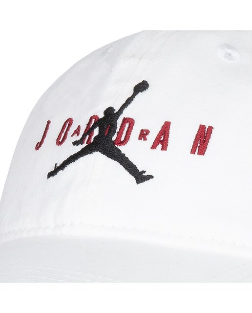 Gorra de niños Jan Curve Brim Jordan - Blanco Blanco-4