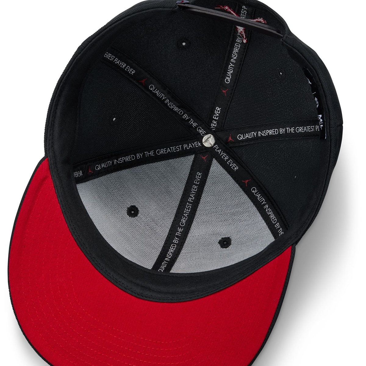 Boné Jordan Brand Pro Structured HA Vermelho / Preto-5