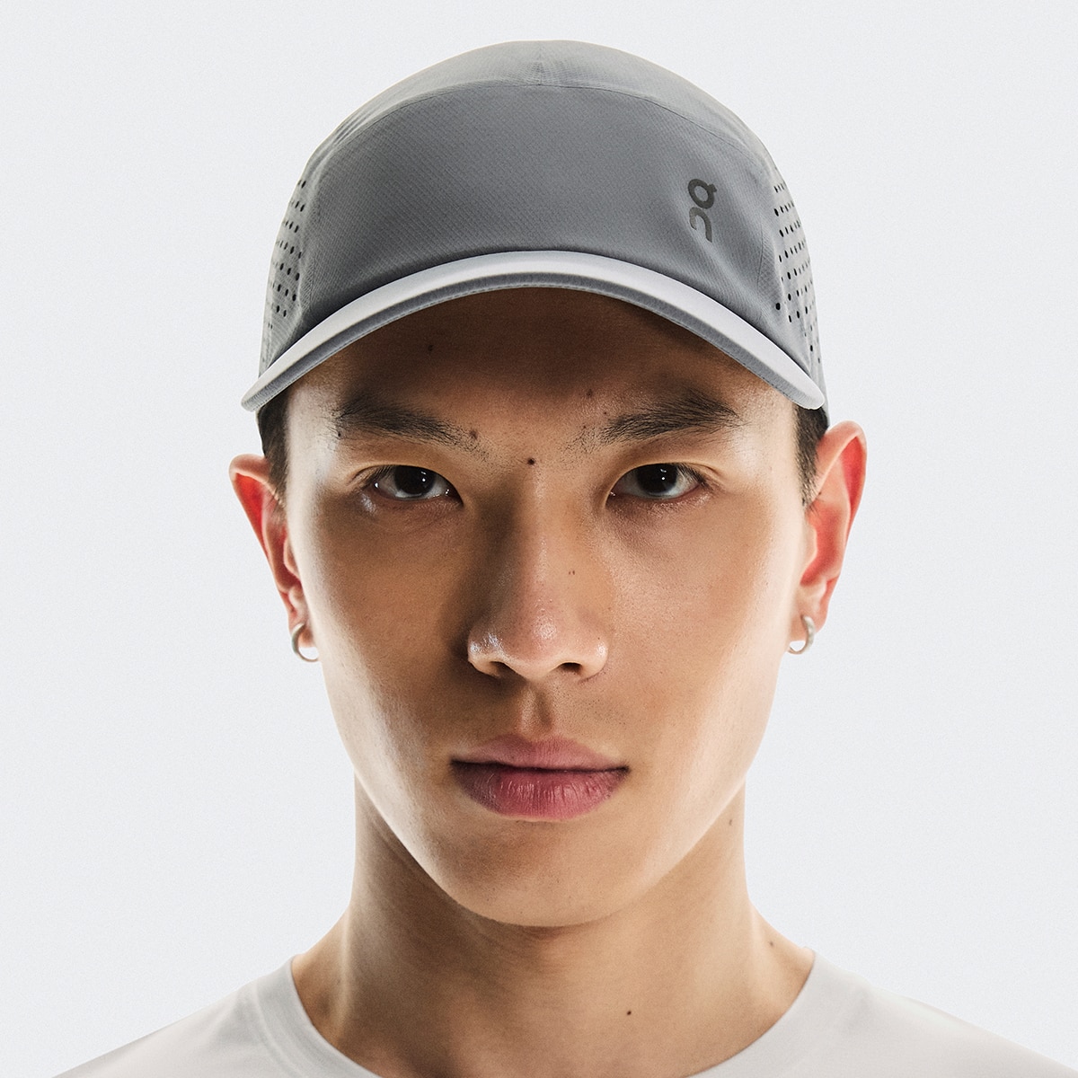 Gorra de running unisex Lightweight Cap On - Gris Gris-3