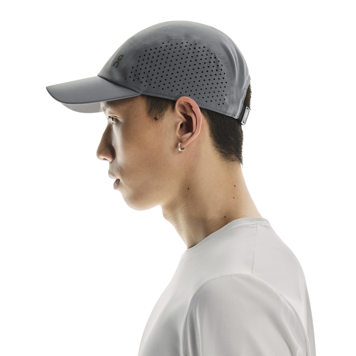 Gorra de running unisex Lightweight Cap On - Gris Gris-4
