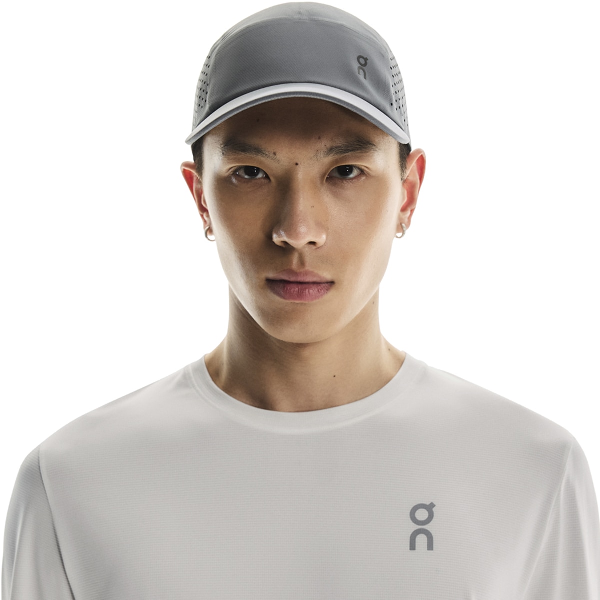 Gorra de running unisex Lightweight Cap On - Gris Gris-5