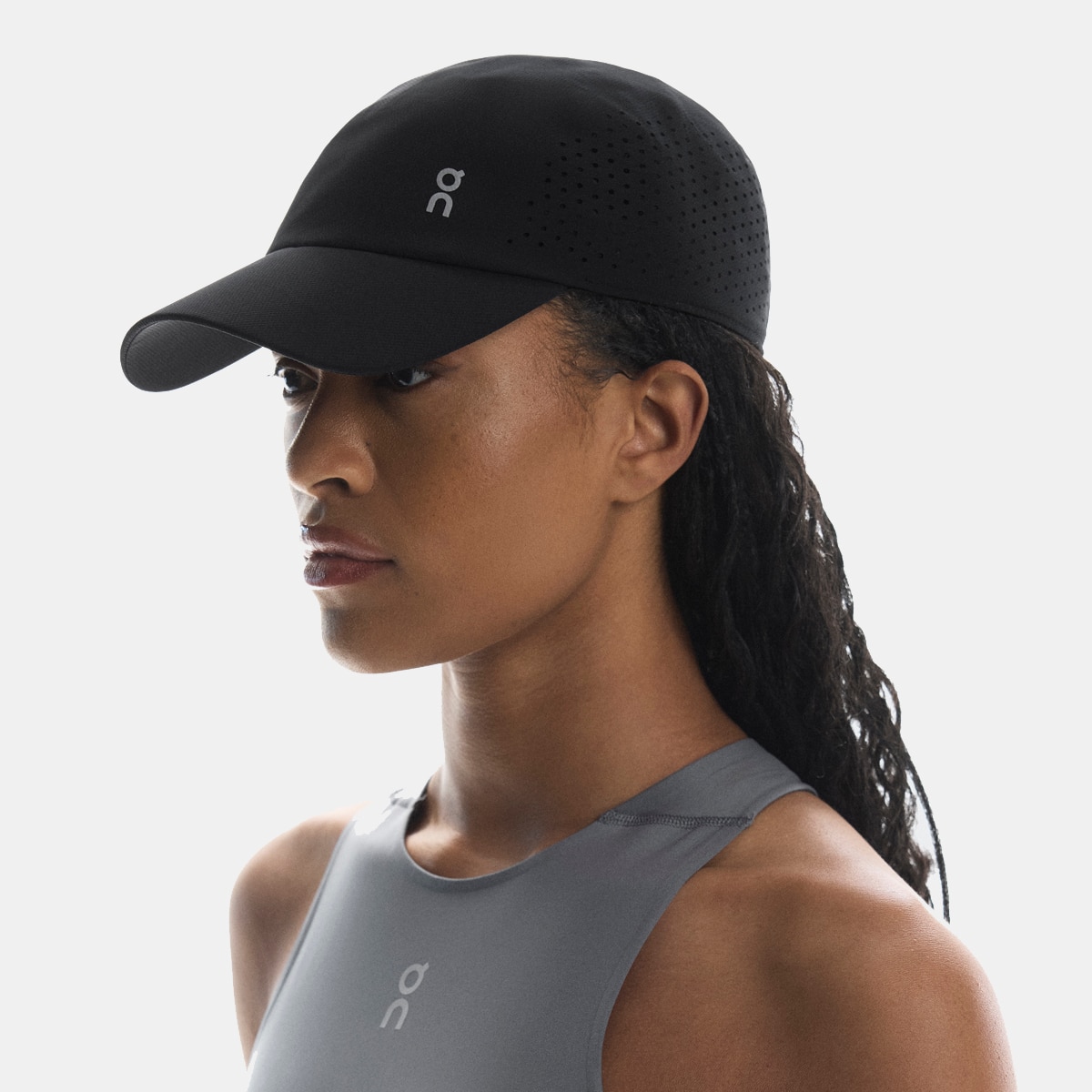 Gorra de running unisex Lightweight Cap On - Negro Negro-3