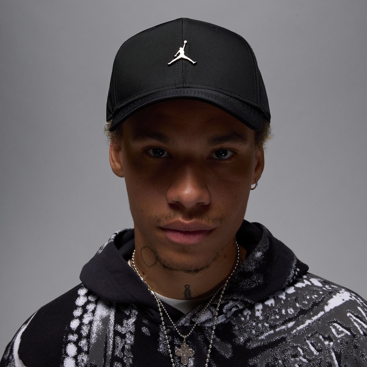 Gorra Casual unisex Rise Jordan - Negro Negro-3