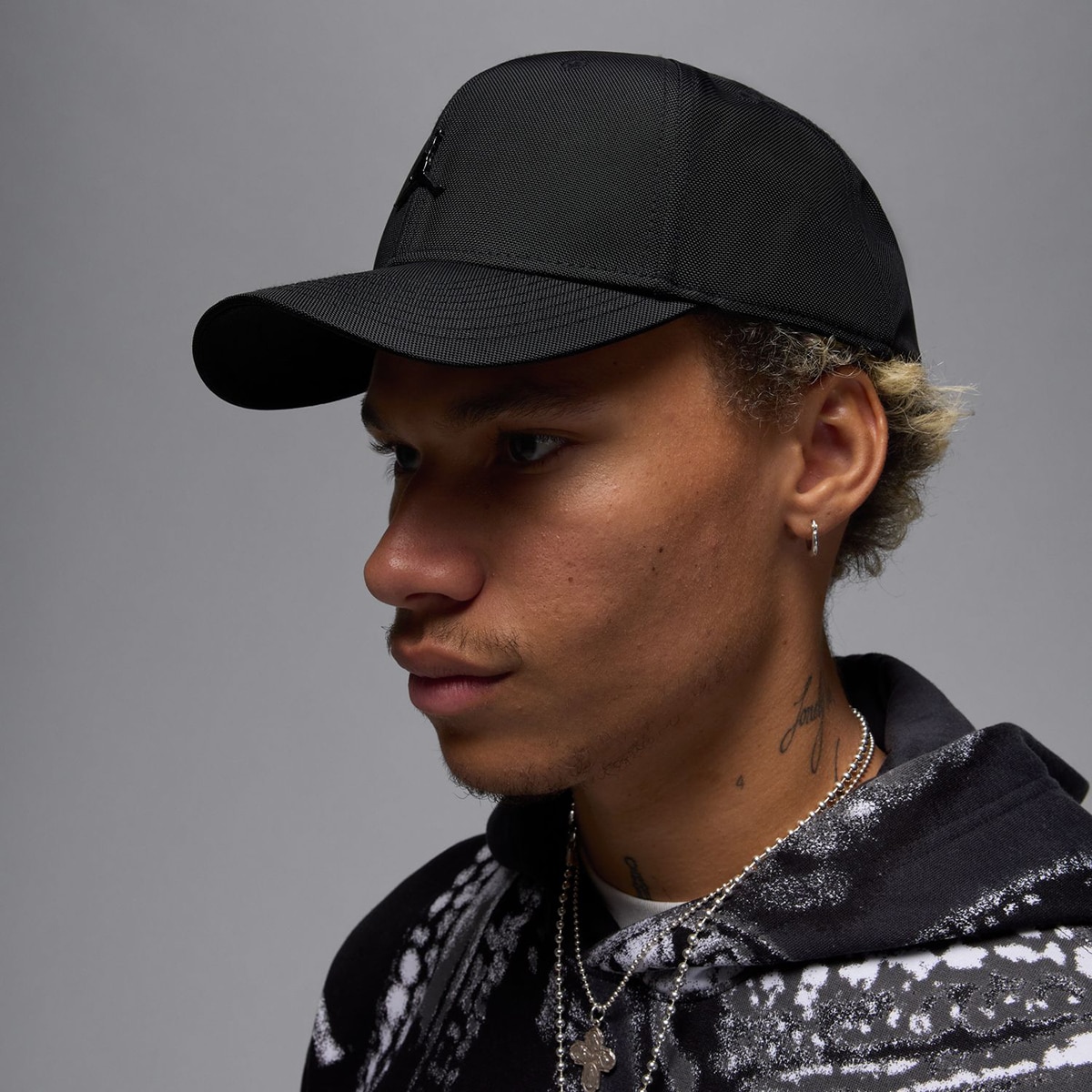 Gorra Casual unisex Rise Jordan - Negro Negro-4