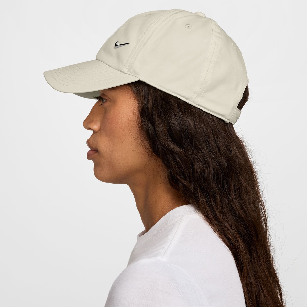 Boné sem Estrutura Dri-FIT Club Branco-2