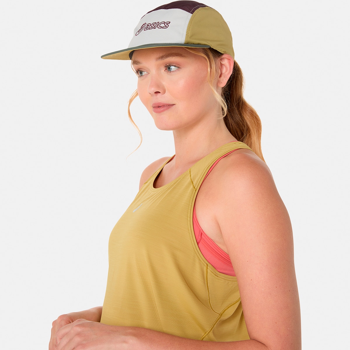 Boné Unissexo 5 Panel Cap Verde / Preto-4