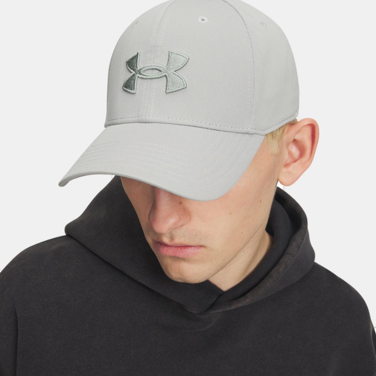 Chapéu Homem M Blitzing Low STR UNDER ARMOUR Cinzento-chumbo-3