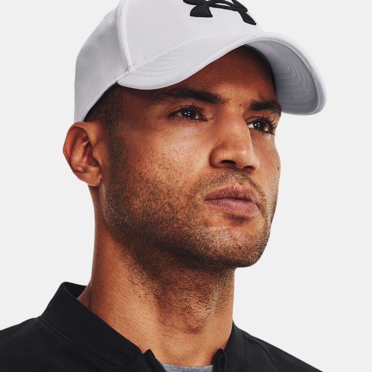 Chapéu Homem M Blitzing Low STR UNDER ARMOUR Branco-3