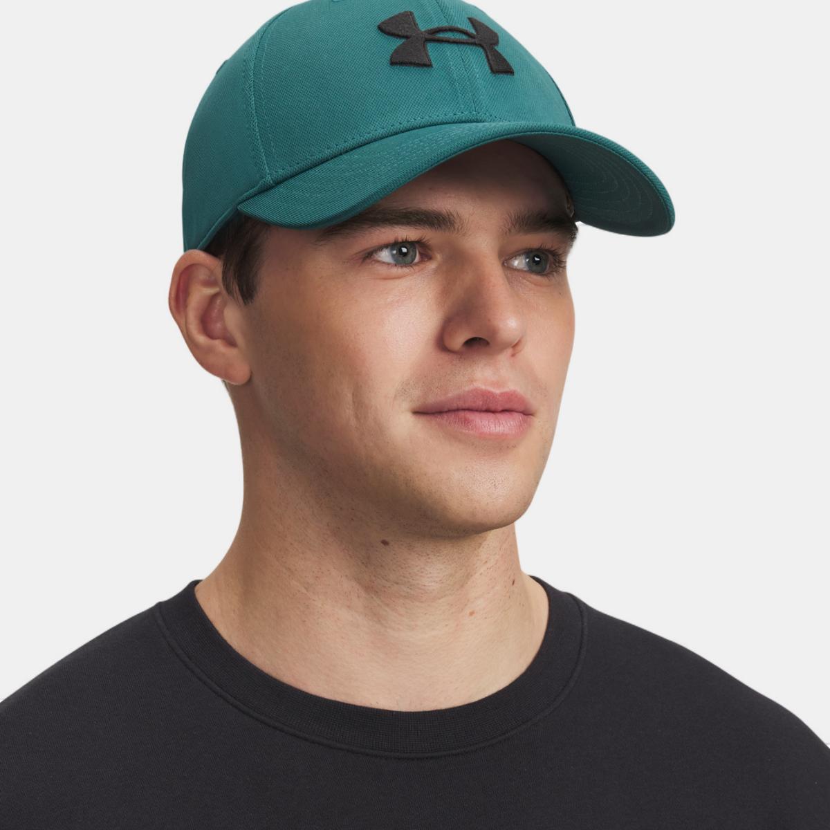 Chapéu Homem M Blitzing Low STR UNDER ARMOUR Verde-escuro-3