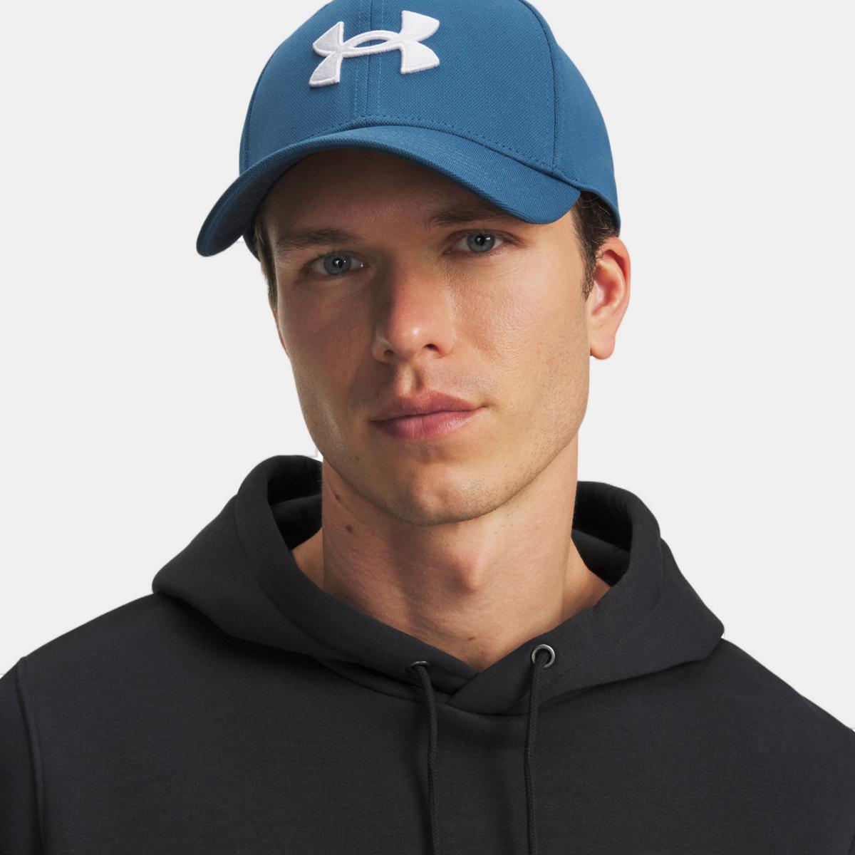 Chapéu Homem M Blitzing Low STR UNDER ARMOUR Azul-escuro-3