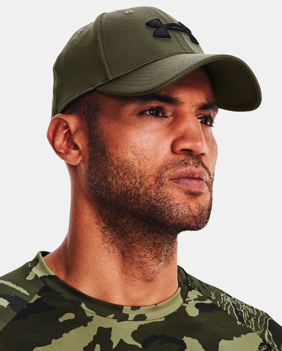 Gorra Hombre M Blitzing Low STR Under Armour - Verde Verde-3