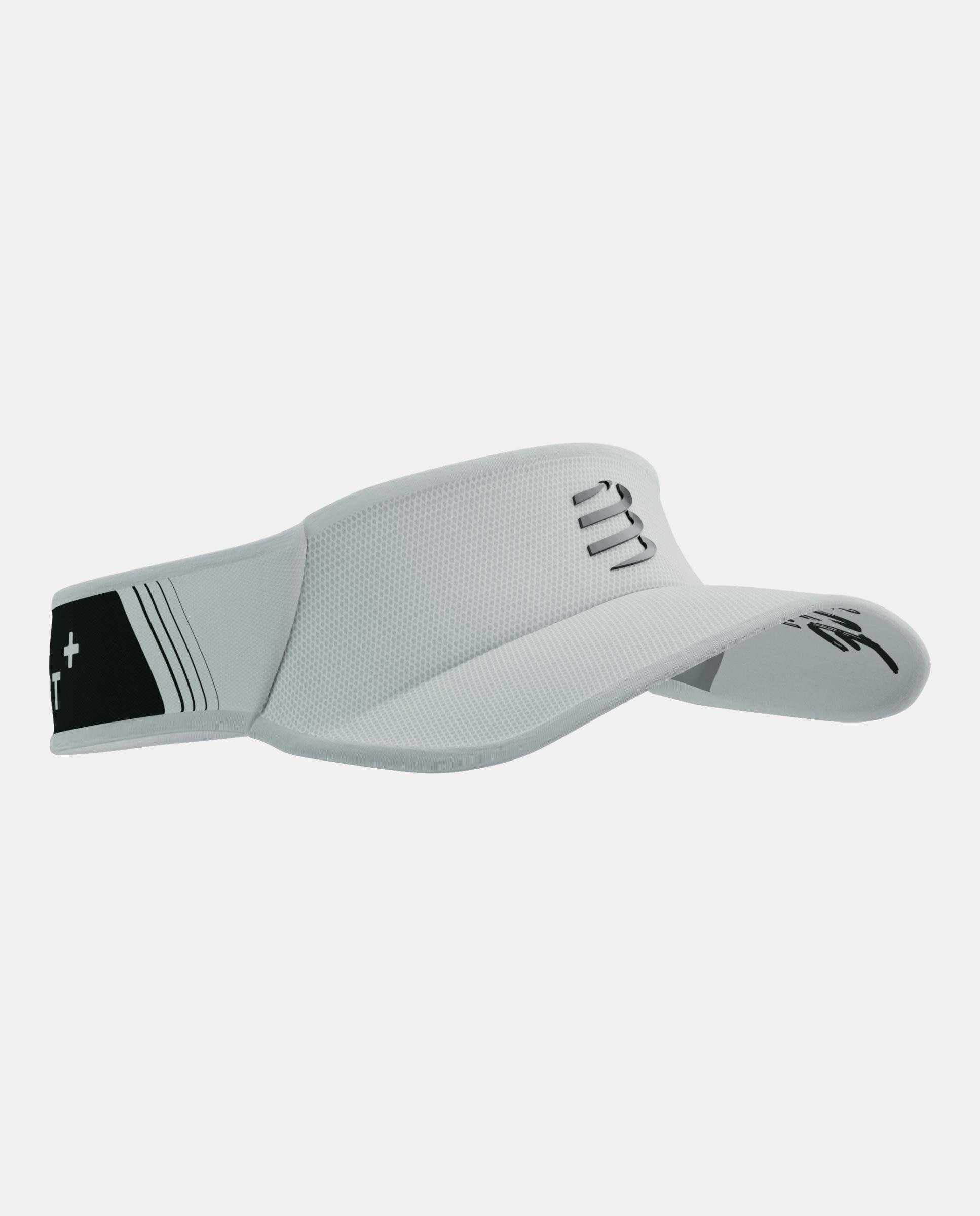 Imagen 0 de Visera de running Unisex Visor Ultralight Compressport Blanco