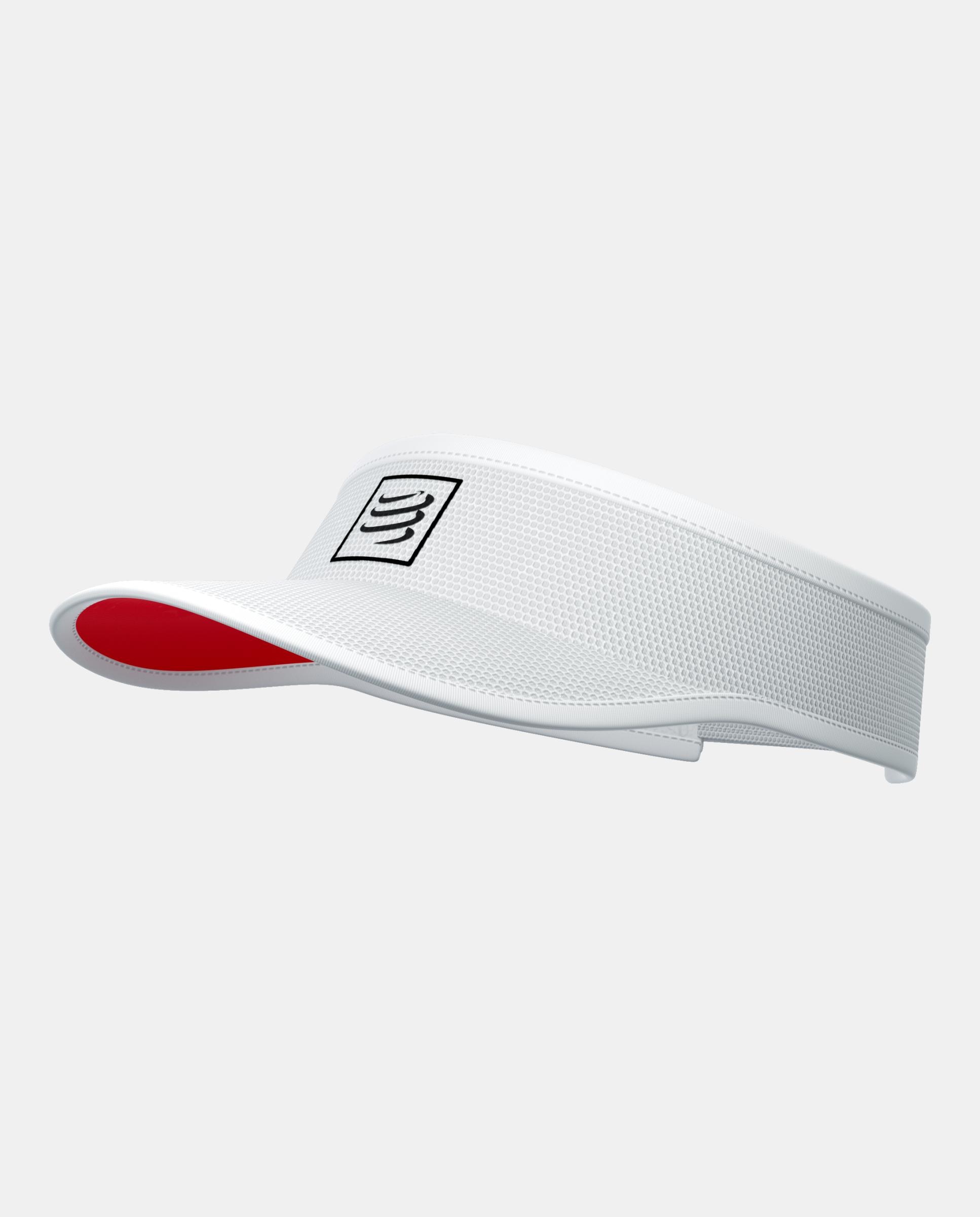 Imagen 1 de Visera de running unisex Visor Run de Compressport Blanco