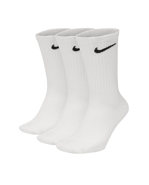 Pack de 3 pares de calcetines de training Everyday Lightweight Nike - Blanco Blanco-1