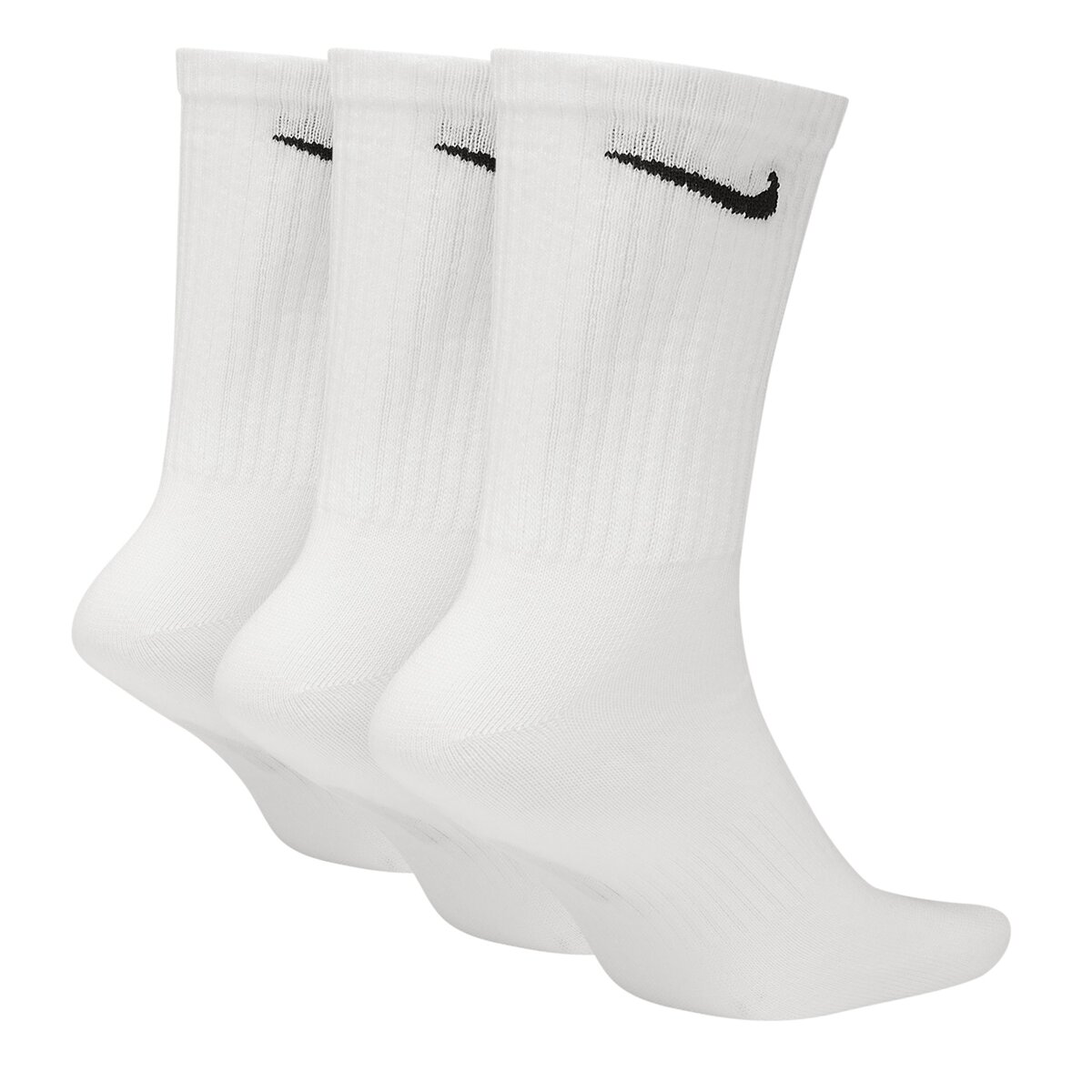 Pack de 3 pares de calcetines de training Everyday Lightweight Nike - Blanco Blanco-2
