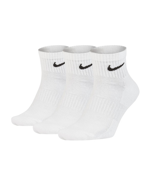 Pack de 3 pares de calcetines de training Everyday Cushion Ankle Nike - Blanco Blanco-1