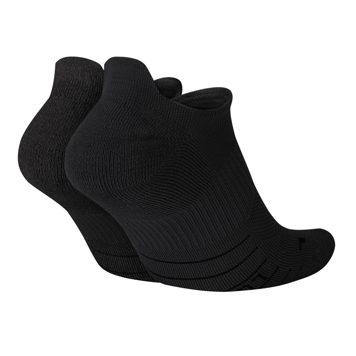 Pack de 2 pares de meias Multiplier Nike Preto / Branco-2