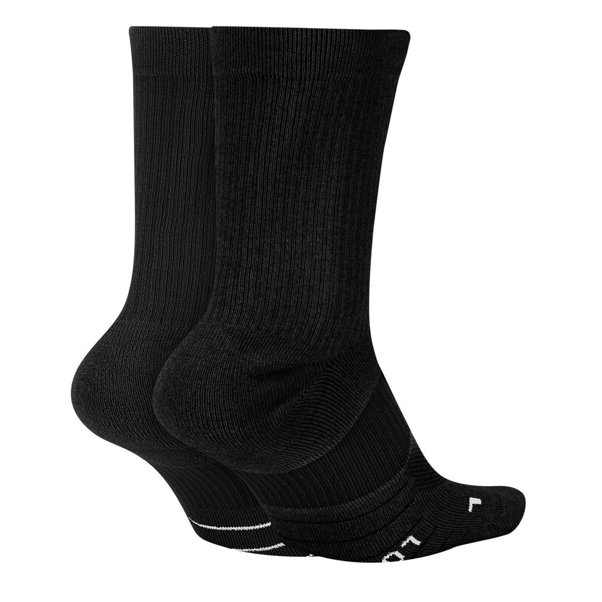 Pack de 2 pares de meias Multiplier Nike Preto-2