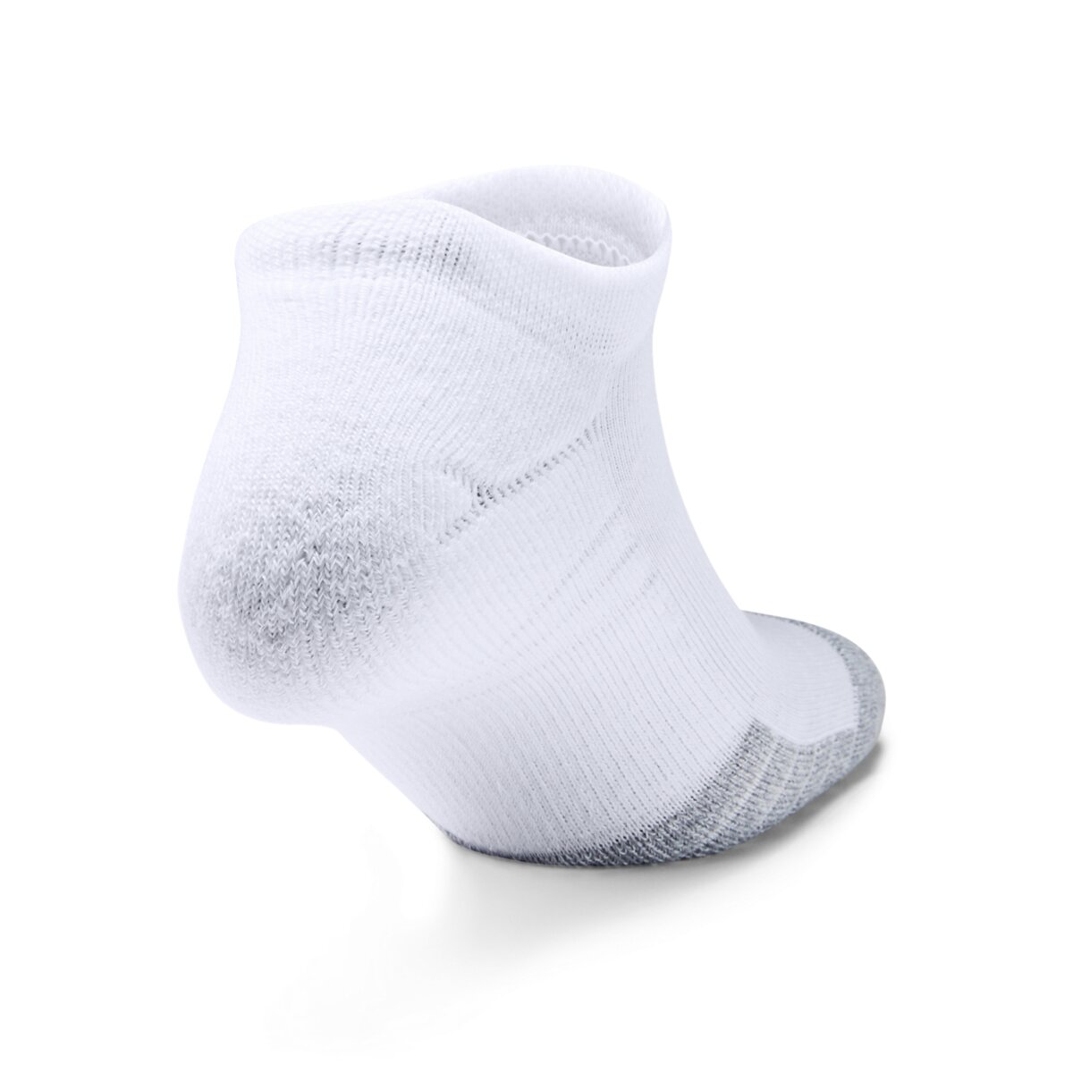 Pack de 3 pares de meias HeatGear® No Show Branco-5