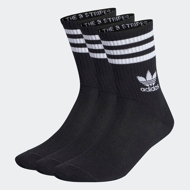 Imagen 0 de Pack de 3 pares calcetines clásicos Mid Cut adidas Originals