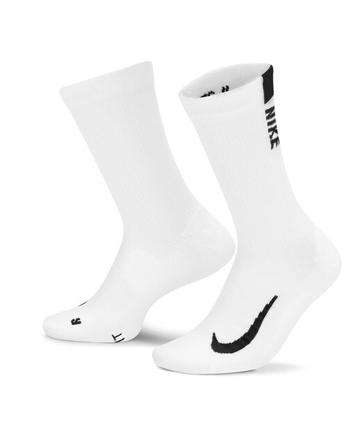 Pack de 2 pares de meias Multiplier Crew Branco / Preto-1