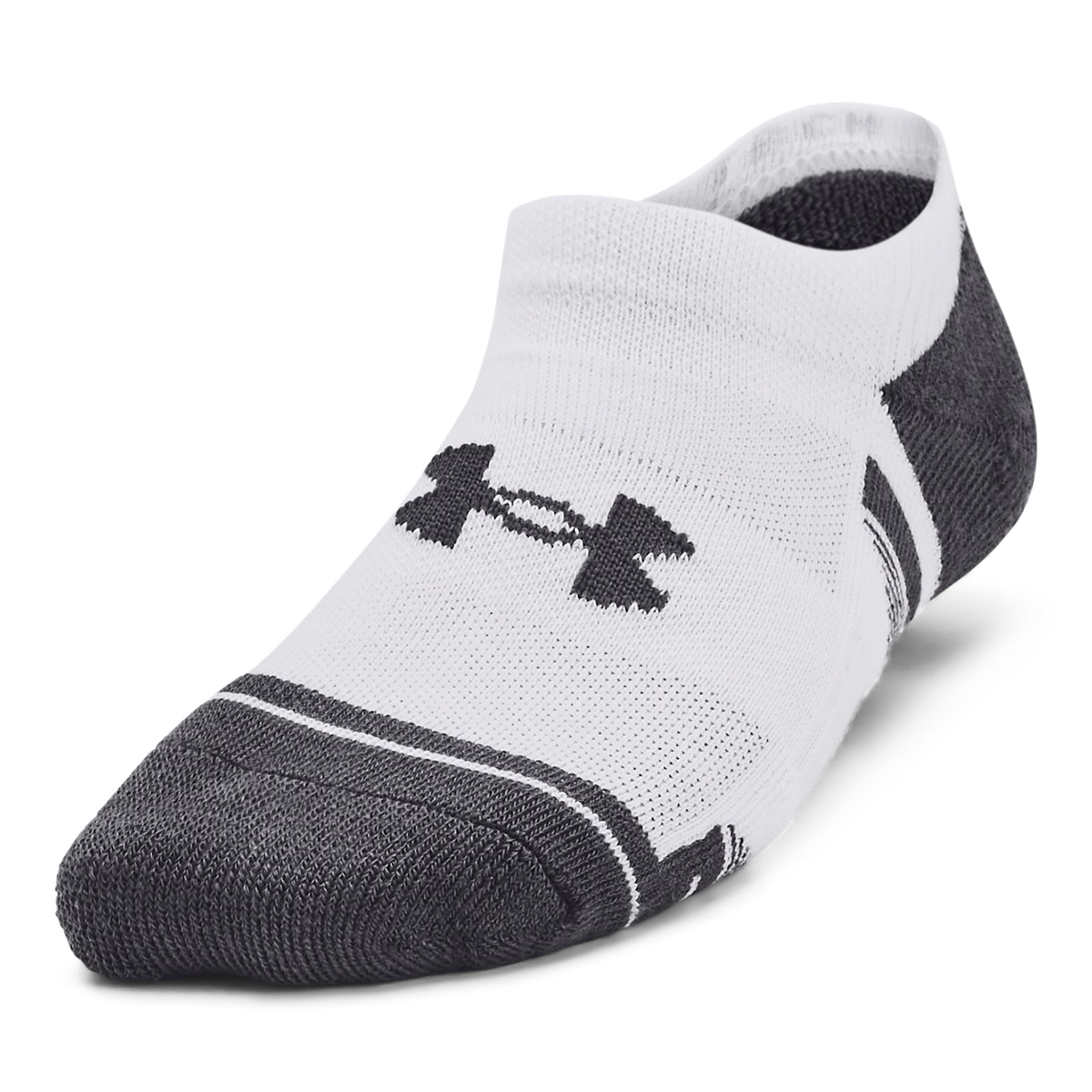Pack de 3 Pares de Meias de Criança Performance Tech Branco / Cinzento-2