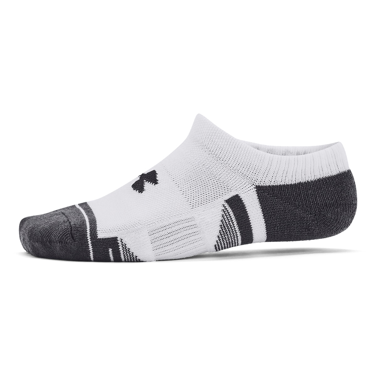 Pack de 3 Pares de Meias de Criança Performance Tech Branco / Cinzento-4