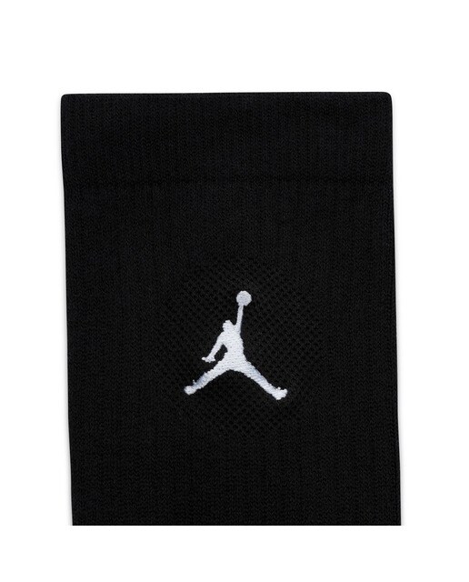 Pack de 3 Pares de Meias Crew Preto / Branco-4