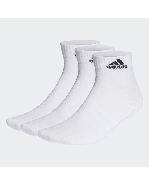 Pack de 3 Pares de Meias de Training Thin and Light Branco / Preto-1