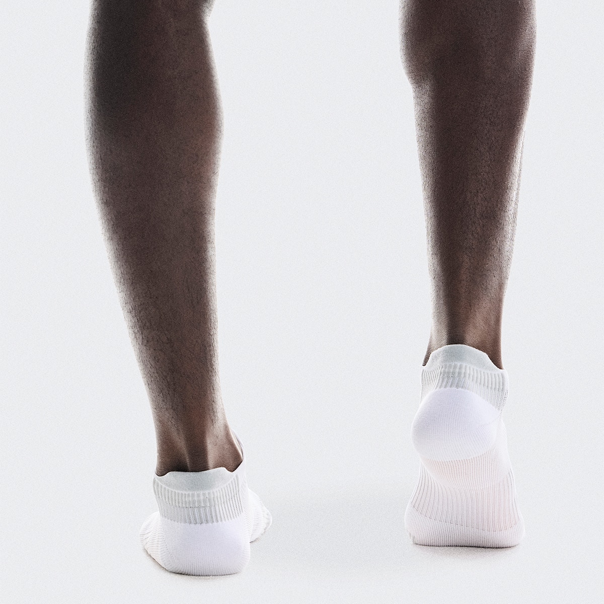 Calcetines de running unisex Performance Run Sock Low On - Blanco Blanco-3