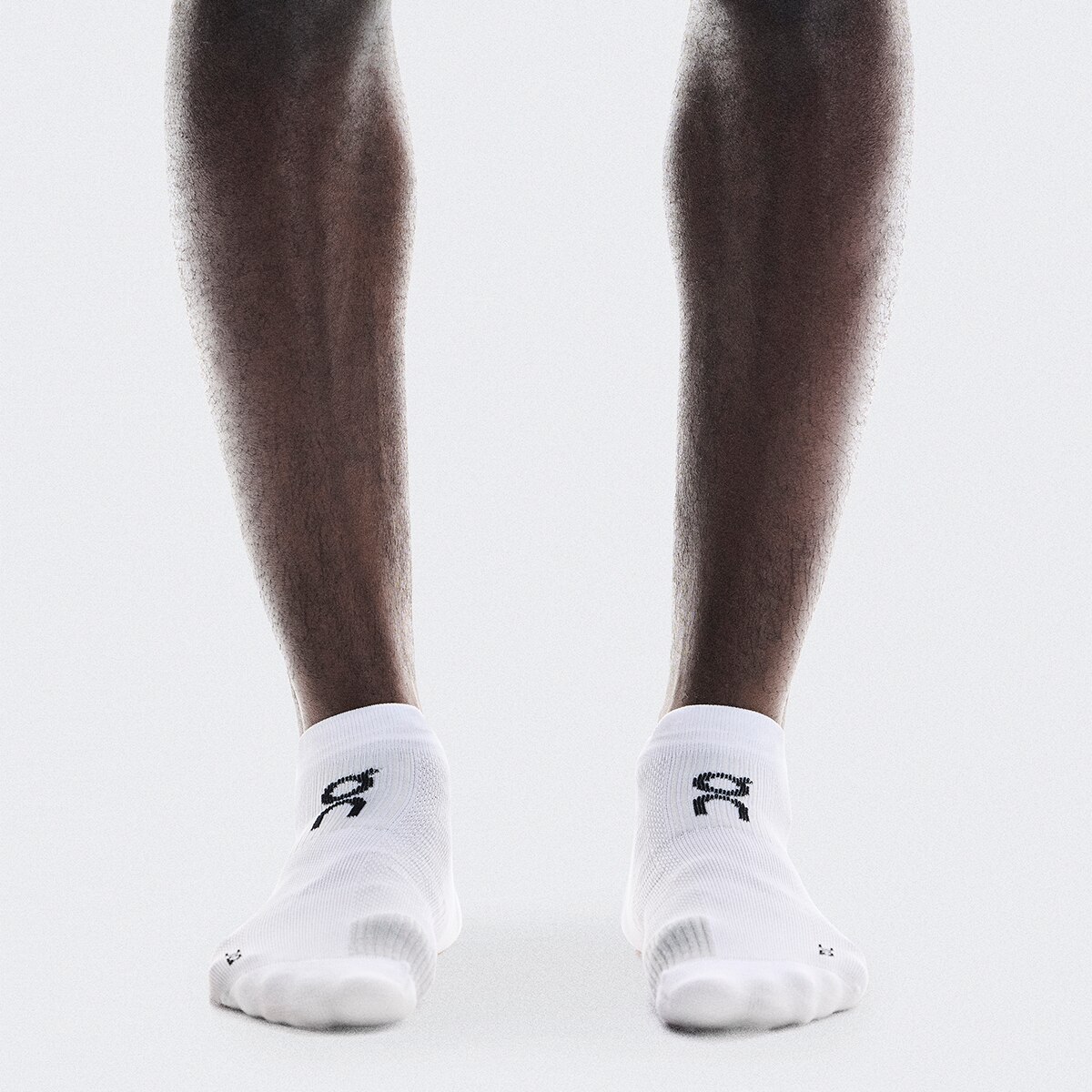 Calcetines de running unisex Performance Run Sock Low On - Blanco Blanco-4