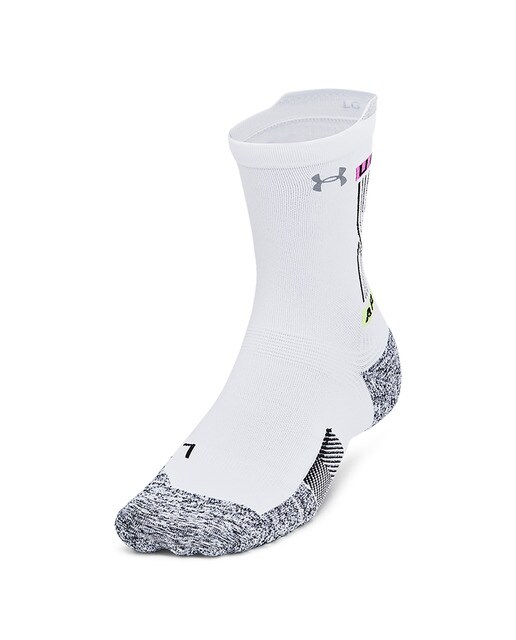 Meias de Running Unissexo Ua Ad Run Cushi Branco-1