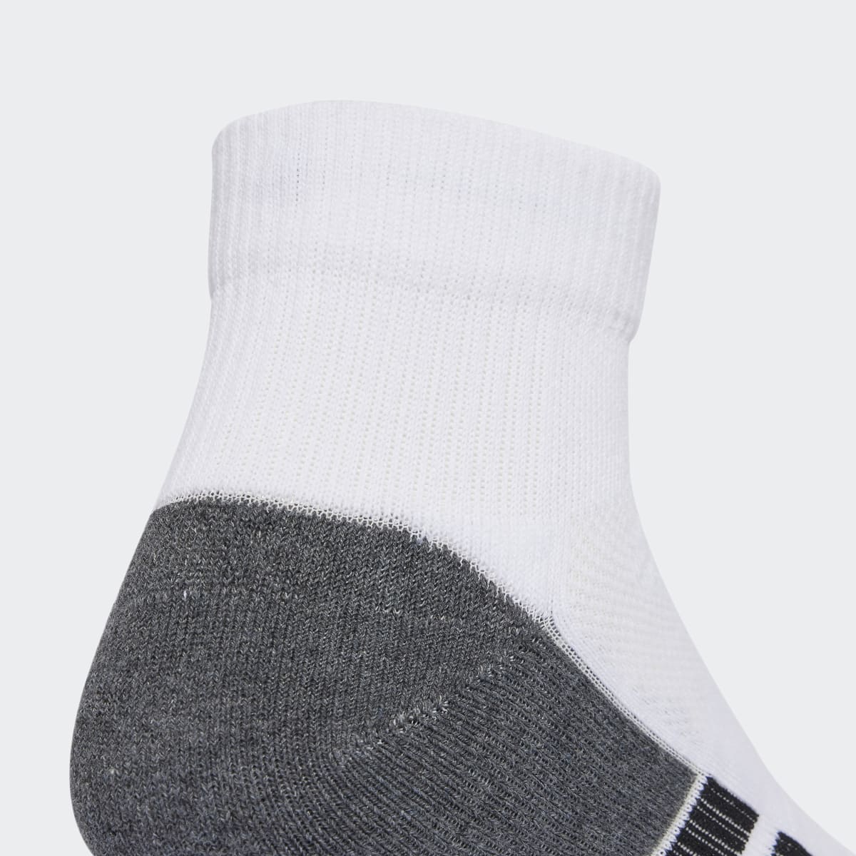 Meias pelo Tornozelo Performance Climacool Cushioned Unissexo Branco-4