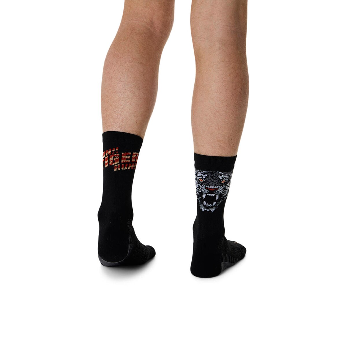 Meias de Running Unissexo Performance Run Sock Crew Preto-6