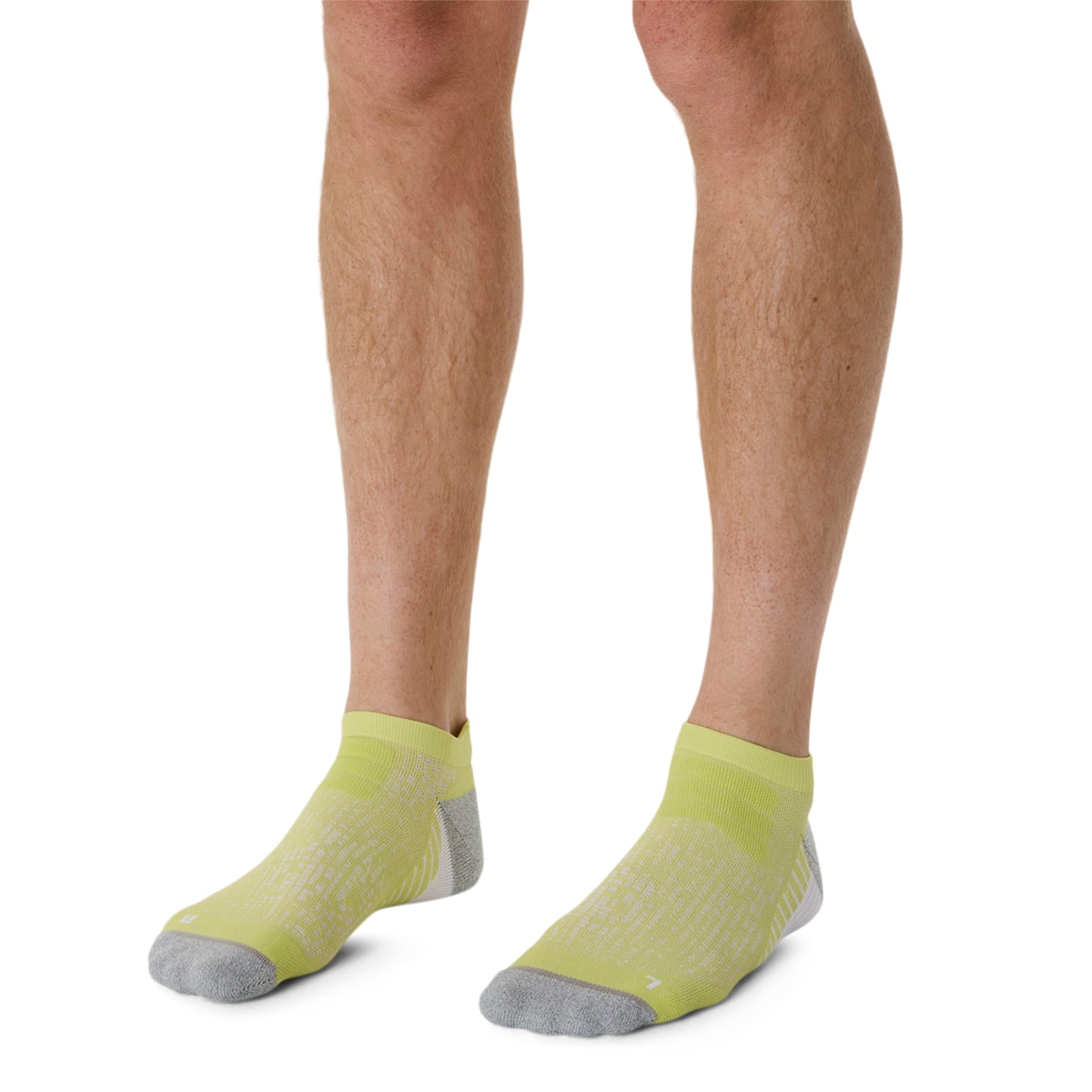 Meias de Running Unissexo Performance Run Sock Ankle Amarelo-3