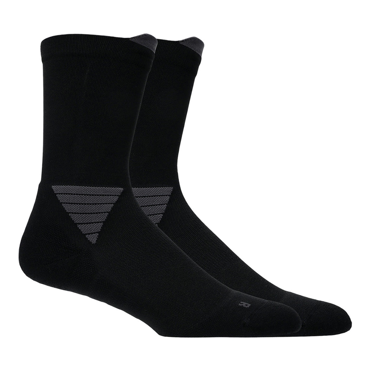 Meias de Trail Running Unissexo Fujitrail Crew Sock Preto-1