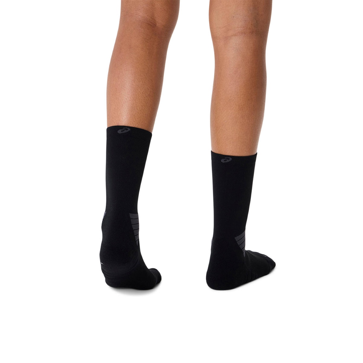 Meias de Trail Running Unissexo Fujitrail Crew Sock Preto-5