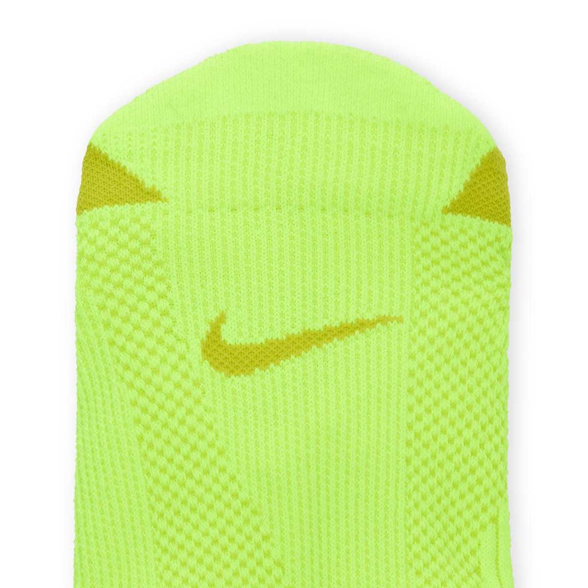 Meias de Running Ligeiras No Show 1 Par Amarelo-4