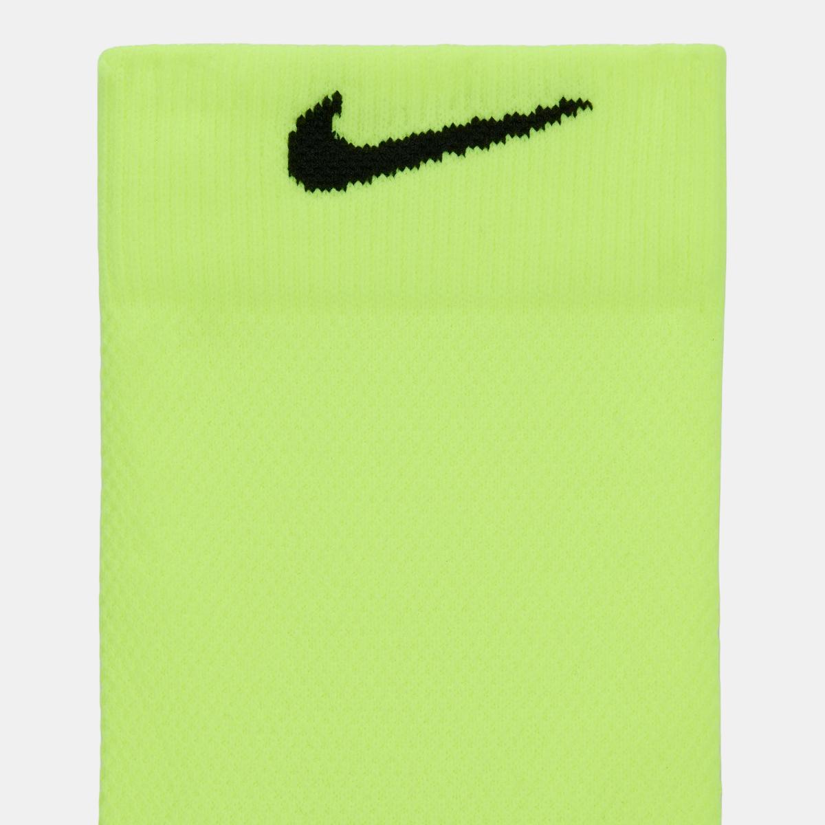 Meias de Running Midweight Mid Crew - 1 Par Amarelo-flúor-5