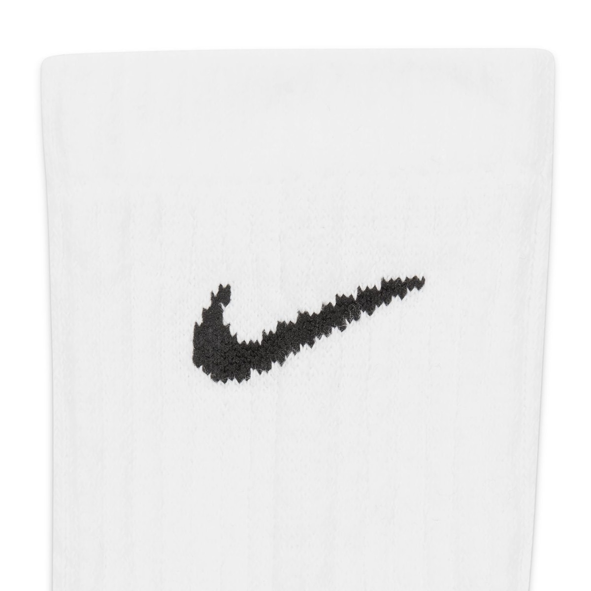 Meias Acolchoadas Crew Junior Pack 6 Pares Branco-3