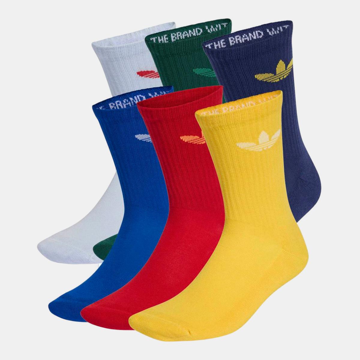 Imagem 0 de Pack de 6 pares de meias  Unisex Adicolor Adidas