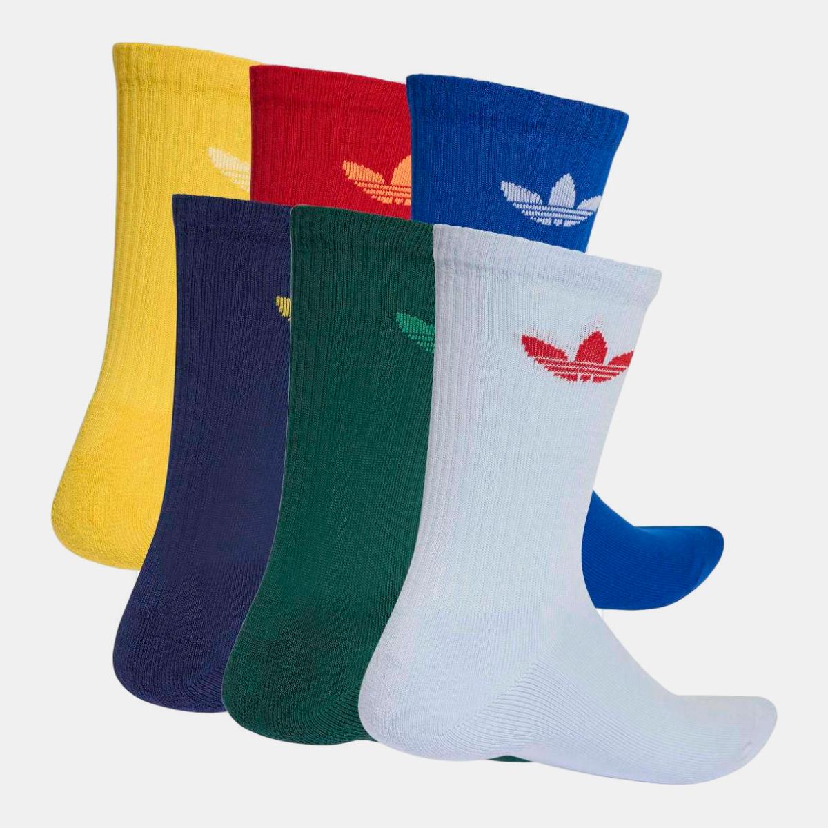 Pack de 6 pares de meias  Unisex Adicolor Adidas Multicolor-2