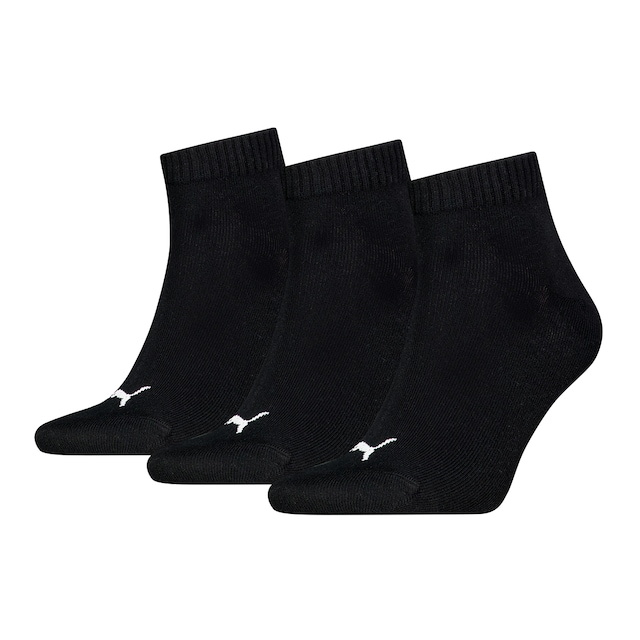 Imagen 0 de Calcetines de caña corta unisex de PUMA (pack de 3)