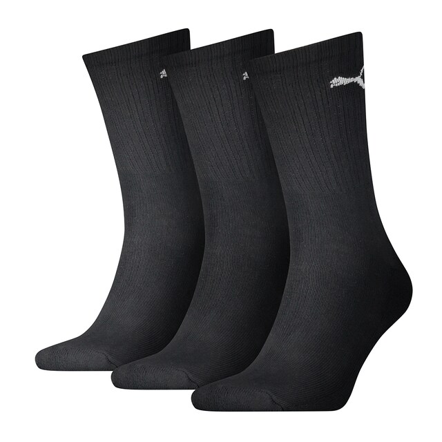 Imagen 0 de Calcetines de media caña unisex de PUMA (pack de 3)